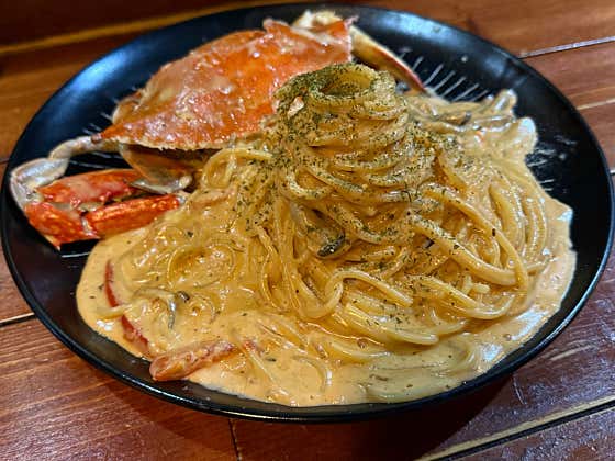 (국내산) 통게내장파스타 메뉴 사진(네이버)