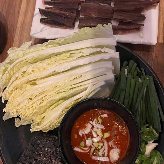 과메기 메뉴 사진(네이버)