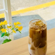 라벤더라떼 메뉴 사진(네이버)