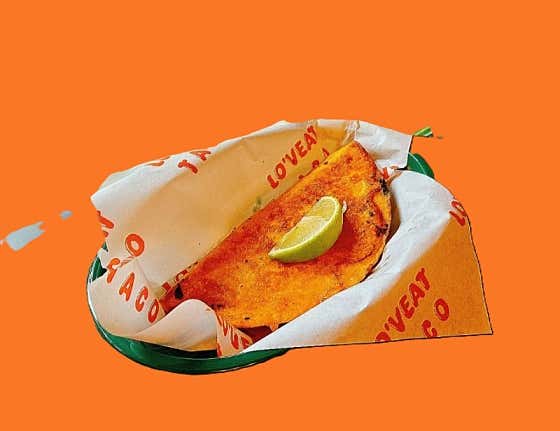 비리아 타코(6inch) 메뉴 사진(네이버)