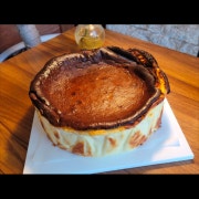 바스크 치즈 케이크100%수제 메뉴 사진(네이버)
