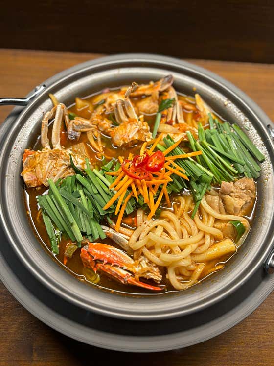 순살 꽃도리탕 메뉴 사진(네이버)