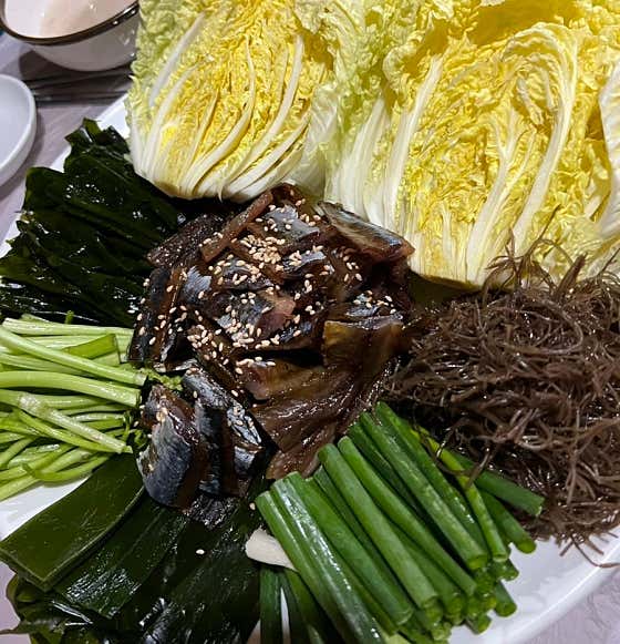과메기 메뉴 사진(네이버)
