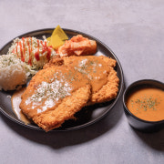 경양식돈까스&샐러드 메뉴 사진(네이버)