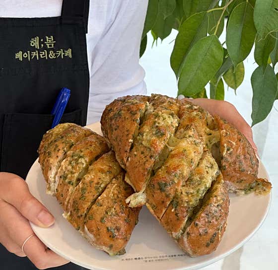 마늘 바게트 메뉴 사진(네이버)
