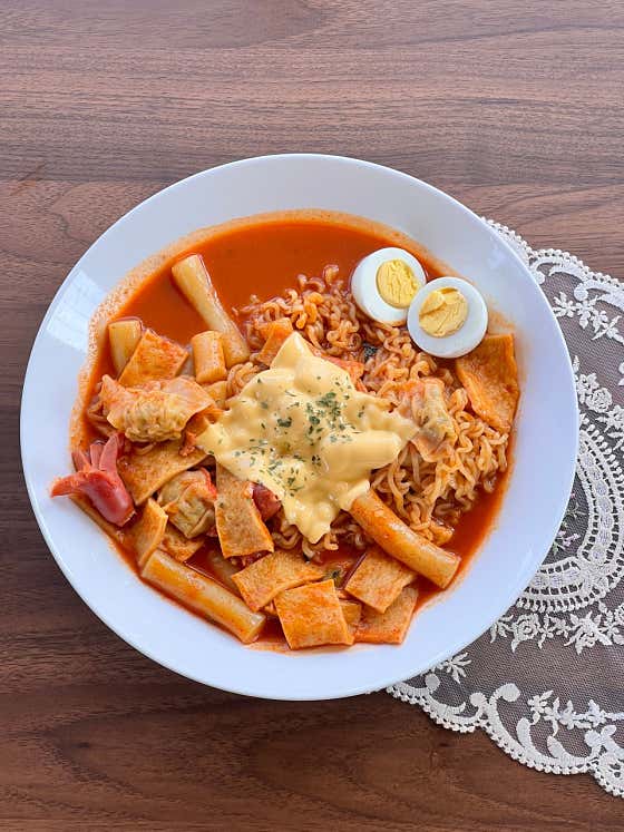 라볶이 메뉴 사진(네이버)
