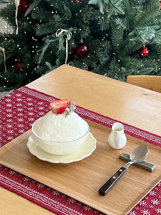(Season off) 딸기눈꽃빙수 메뉴 사진(네이버)