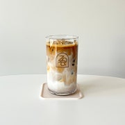 검은콩라떼 메뉴 사진(네이버)