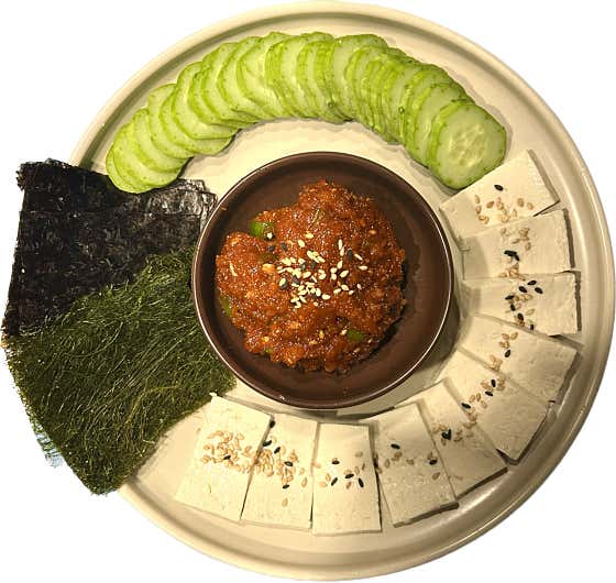 청어알쌈 메뉴 사진(네이버)