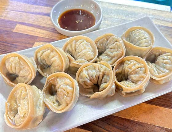 메밀만두 메뉴 사진(네이버)