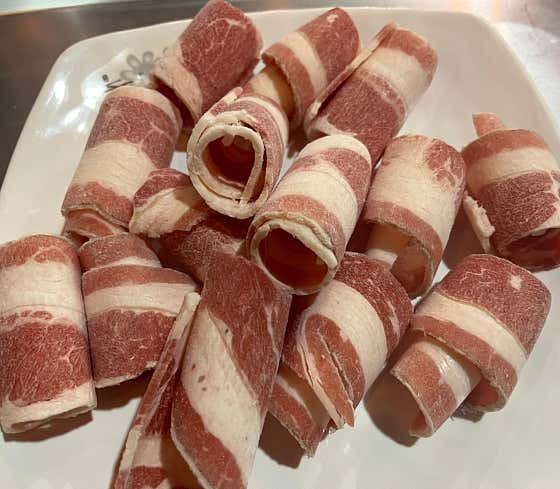 우삼겹 메뉴 사진(네이버)