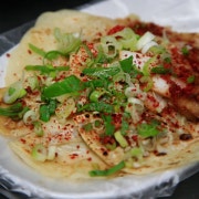 납작만두 메뉴 사진(네이버)