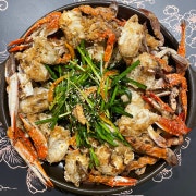 꽃게구이 한판 메뉴 사진(네이버)