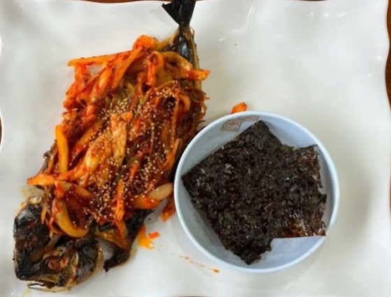 고등어양념구이 (2인기준) 메뉴 사진(네이버)
