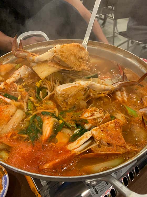 꽃게탕 메뉴 사진(네이버)