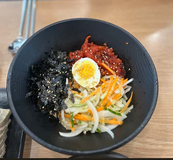 명태회비빔국수 메뉴 사진(네이버)
