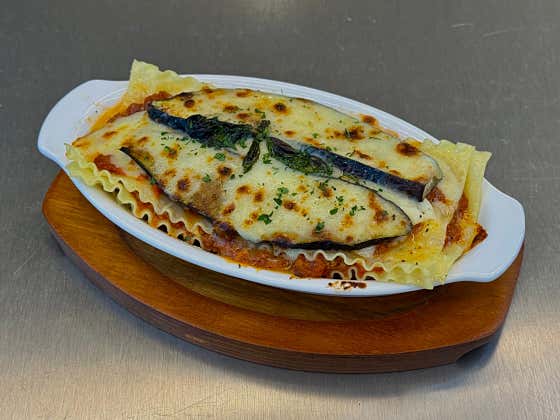 가지 라쟈냐 (포장 불가) 메뉴 사진(네이버)