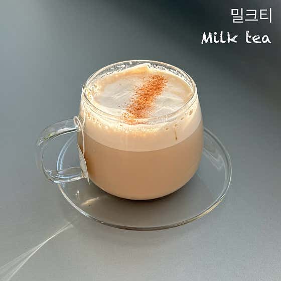 밀크티 메뉴 사진(네이버)