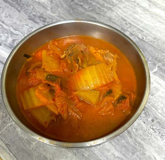 김치찌개 메뉴 사진(네이버)