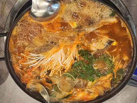 생대구+생고니(매운탕,지리)겨울 메뉴 사진(네이버)
