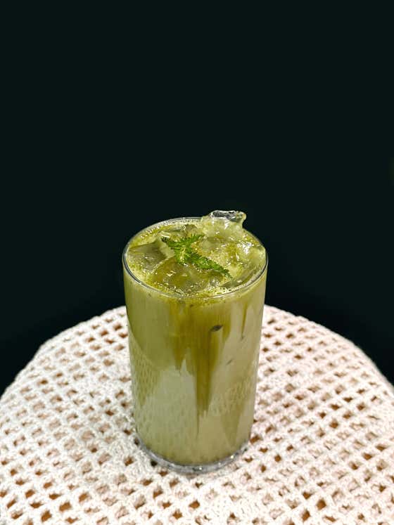 말차라떼 메뉴 사진(네이버)