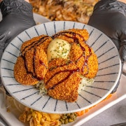 멘치카츠 메뉴 사진(네이버)