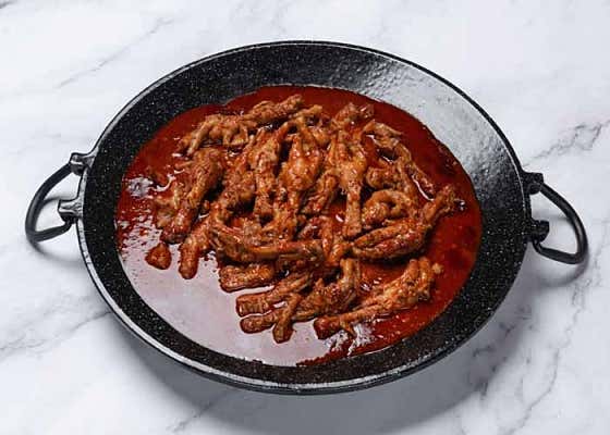 국물닭발 (중) 메뉴 사진(네이버)