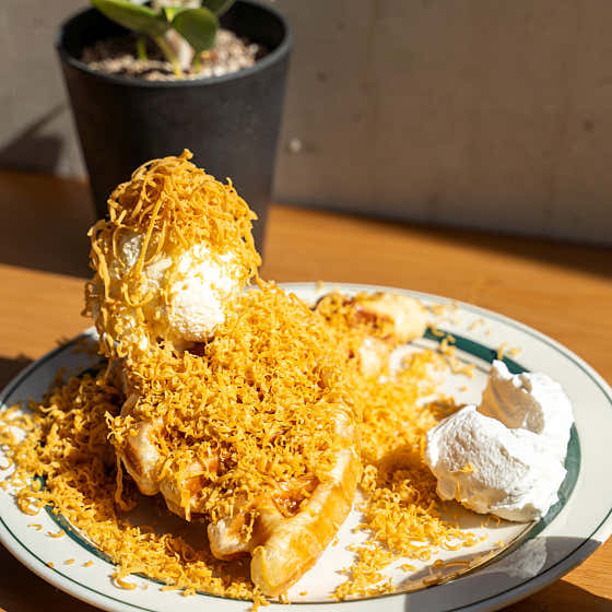 치즈 크로플 메뉴 사진(네이버)