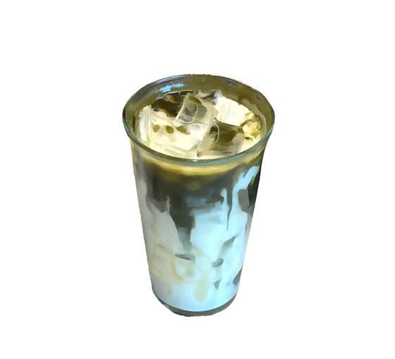 제주녹차라떼 메뉴 사진(네이버)