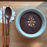 단팥죽 메뉴 사진(네이버)