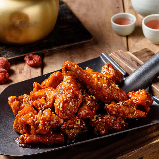 [추억의맛] 양념치킨 메뉴 사진(네이버)