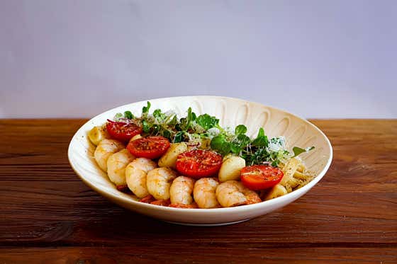통마늘 오일파스타 메뉴 사진(네이버)