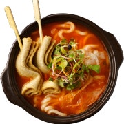 김치우동나베 메뉴 사진(네이버)