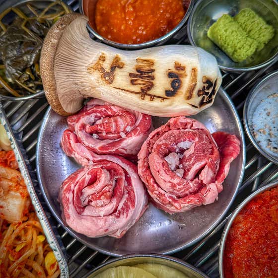 갈매기살 메뉴 사진(네이버)