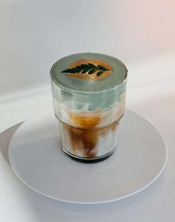 말이산 라떼 메뉴 사진(네이버)