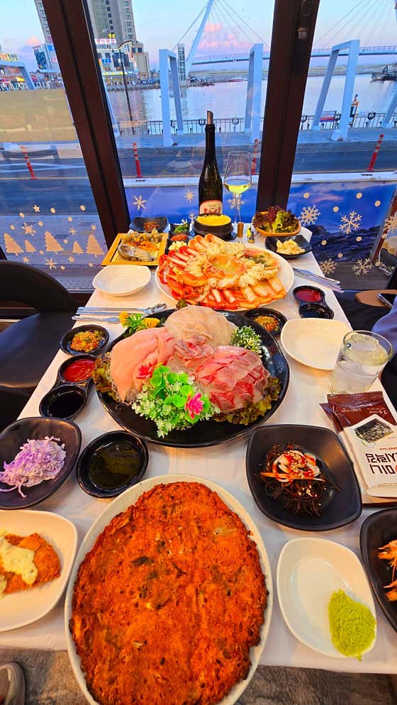 대게 5인 세트 메뉴 사진(네이버)