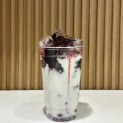 블루베리라떼(only ice) 메뉴 사진(네이버)