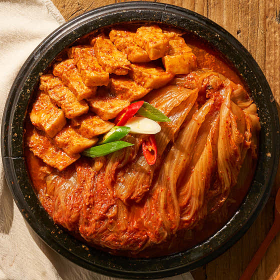 국산묵은지 통삼겹 김치찜 메뉴 사진(네이버)