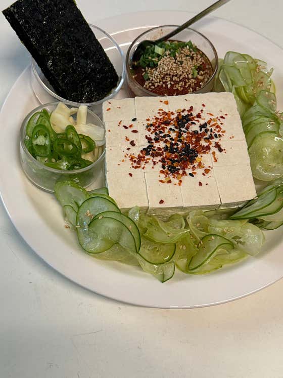 청어알쌈 메뉴 사진(네이버)