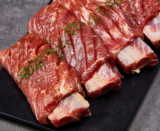 돼지왕갈비(150g) 메뉴 사진(네이버)