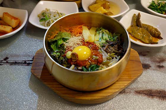 비빔밥정식 메뉴 사진(네이버)