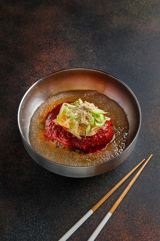 물/비빔냉면 메뉴 사진(네이버)