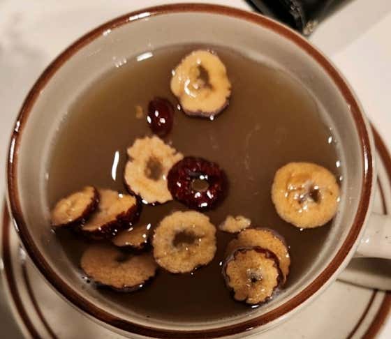 수제생강차 메뉴 사진(네이버)