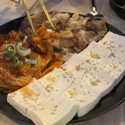 대패두부김치 메뉴 사진(네이버)