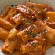 🌶️로제 베이컨 파스타 메뉴 사진(네이버)