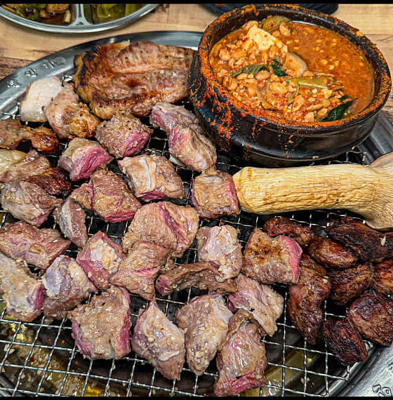 통갈매기살 메뉴 사진(네이버)