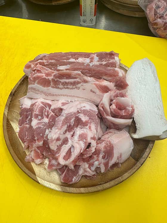 꼬들살(덜미살) 메뉴 사진(네이버)