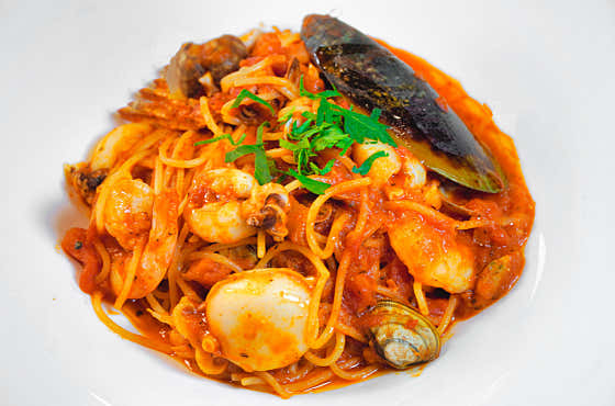 [HOT] 해산물 토마토 파스타🍅 메뉴 사진(네이버)