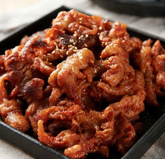 겁나매운 무뼈닭발 메뉴 사진(네이버)