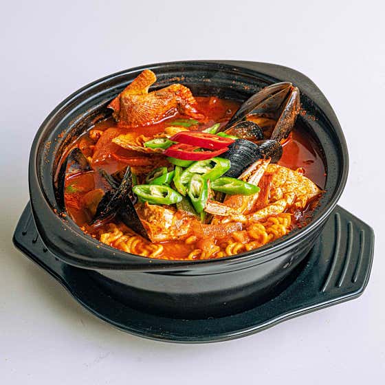 공육사 해물라면 메뉴 사진(네이버)
